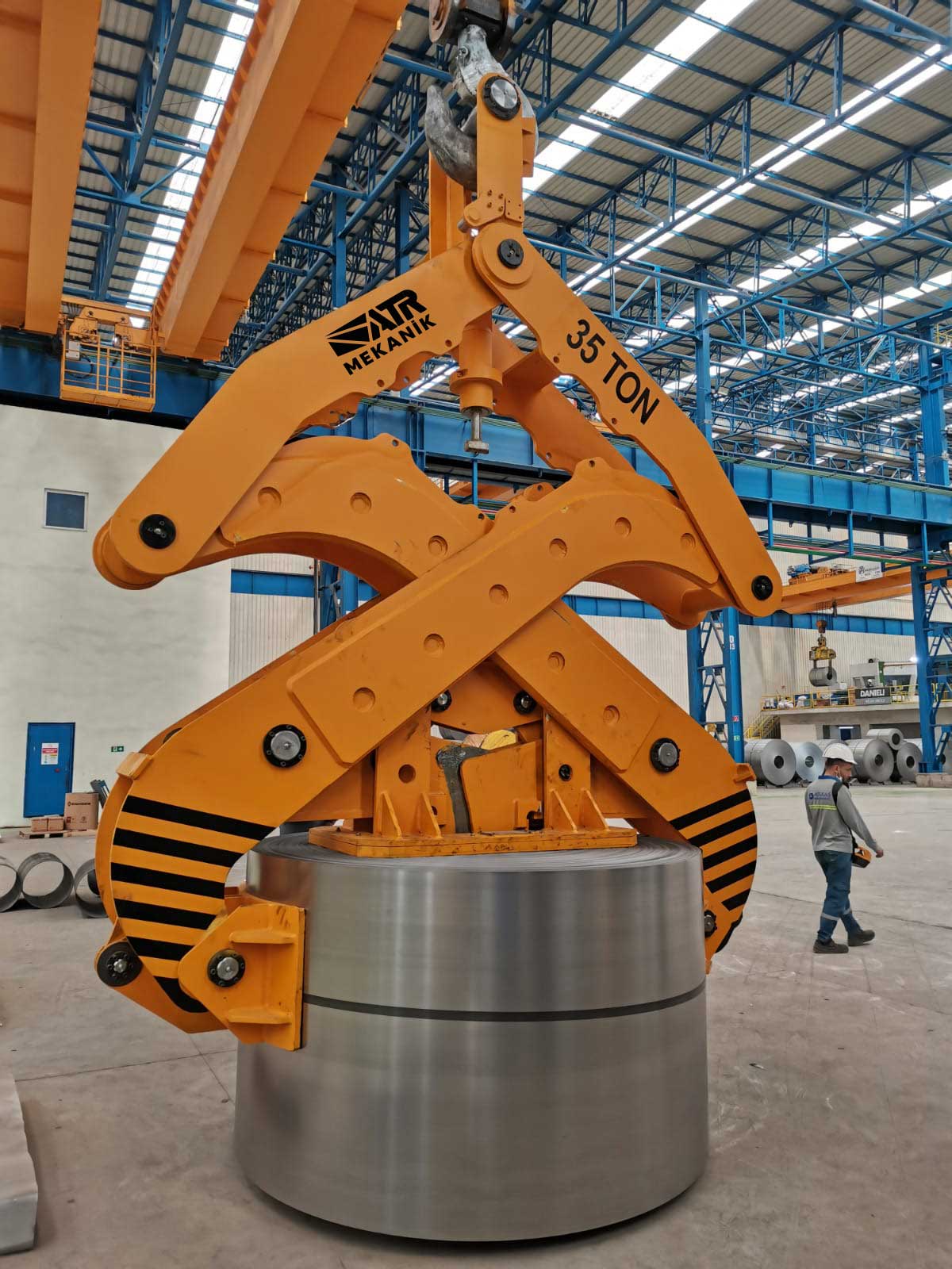 DİKEY BOBİN KALDIRMA EKİPMANI